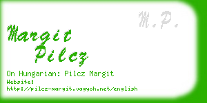 margit pilcz business card